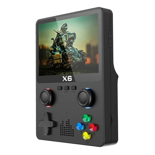 X6 3.5Inch IPS Screen Handheld Game Player Dual Joystick