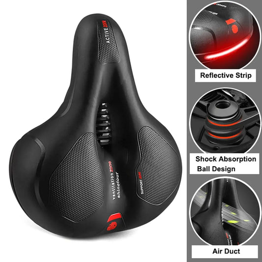 Hollow Breathable Bicycle Saddle