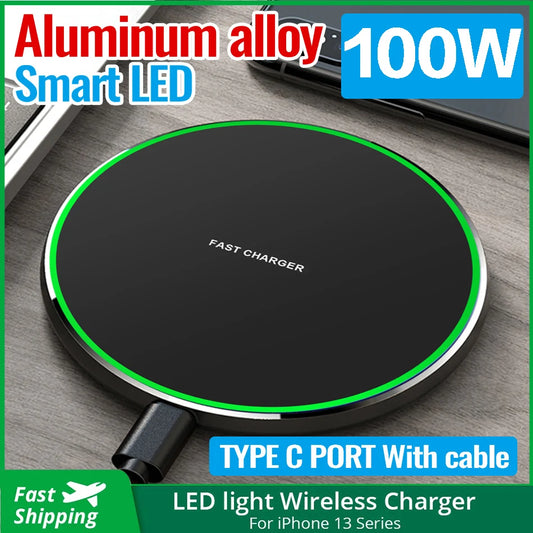 100W Wireless Fast Charger